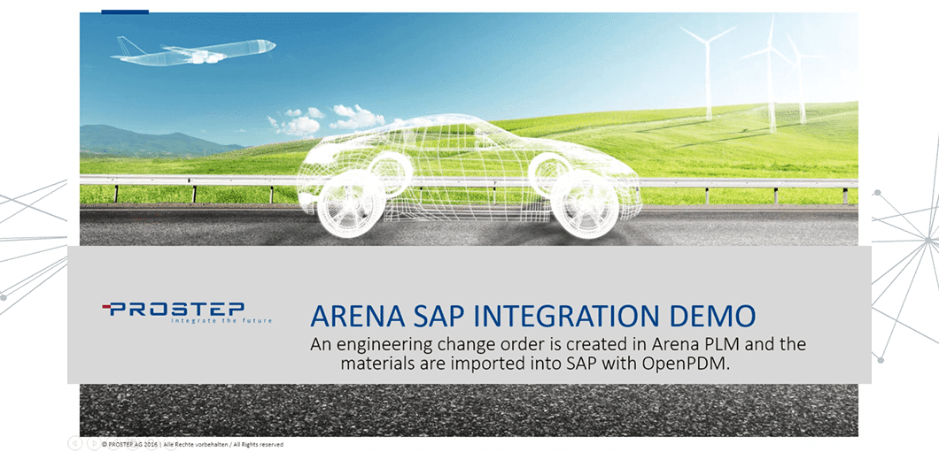 Engineering Change Order with ARENA PLM and SAP Integration Demo Engineering Change Order with ARENA PLM and SAP Integration Demo