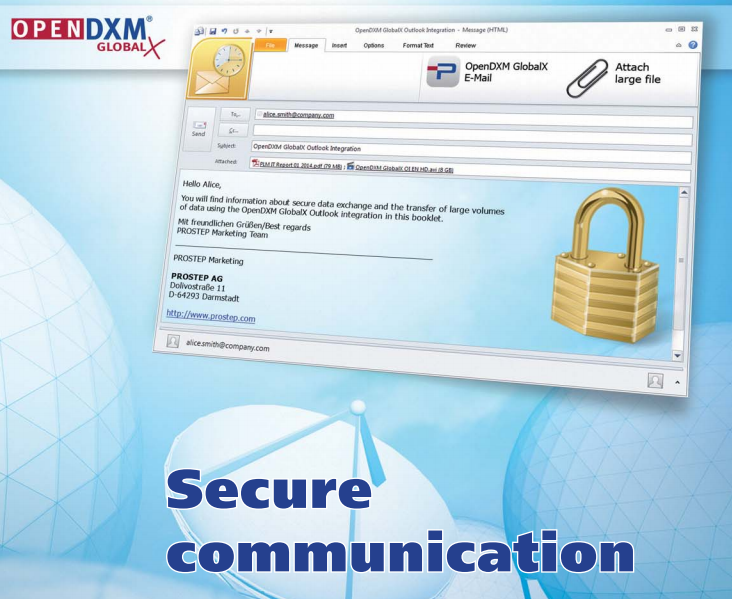 Secure Communication with OpenDXM GlobalX