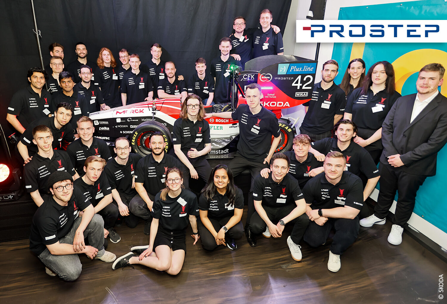 PROSTEP sponsors TU Darmstadt's DART Racing Team