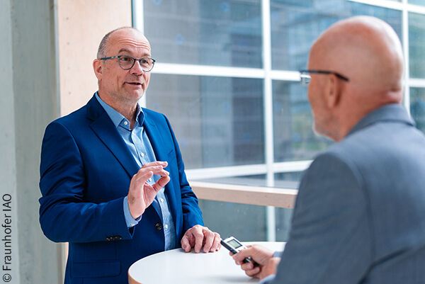 Professor Oliver Riedel from the University of Stuttgart